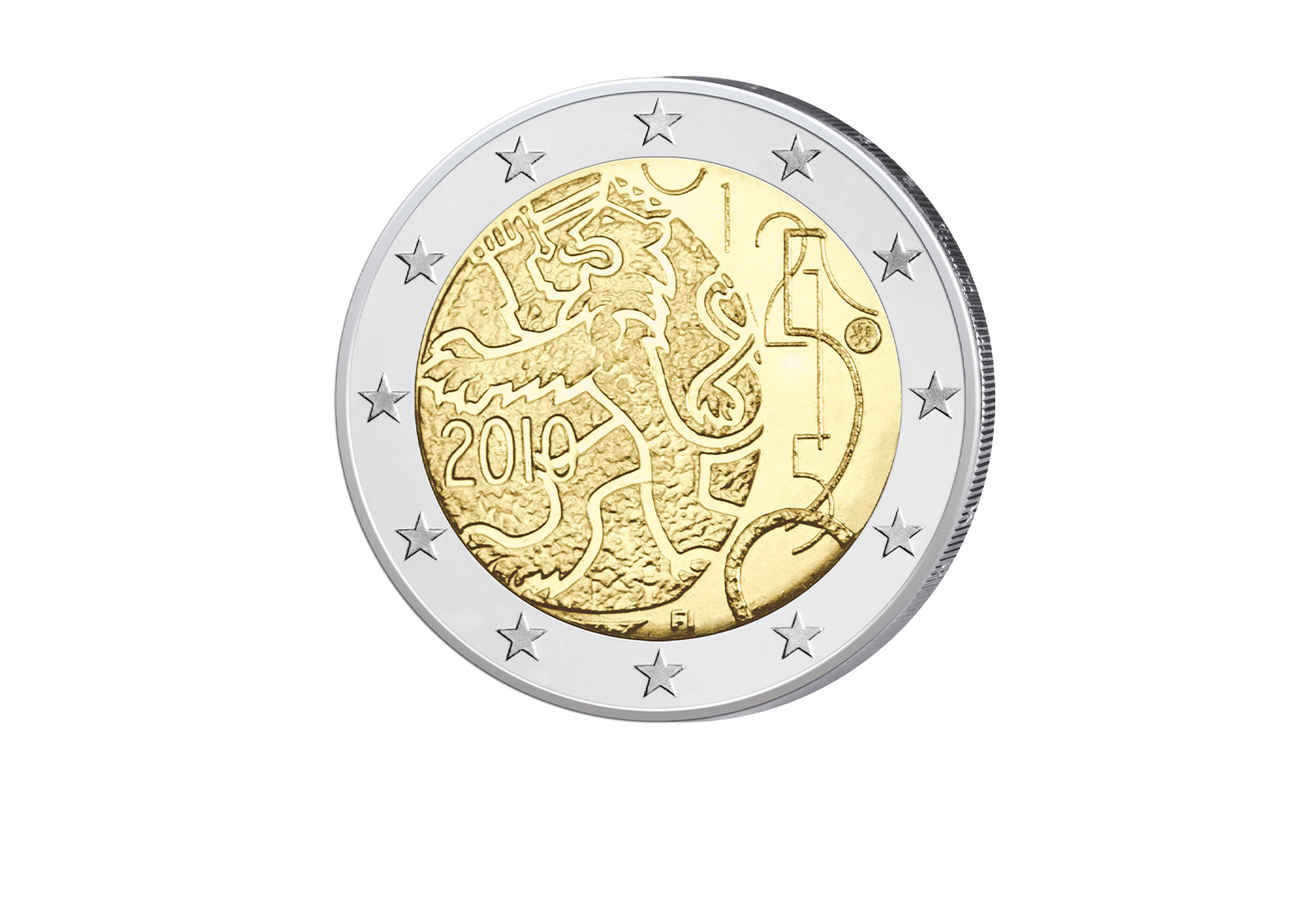 2 Euro 2010 Finnland 150 Jahre Finnische Währung