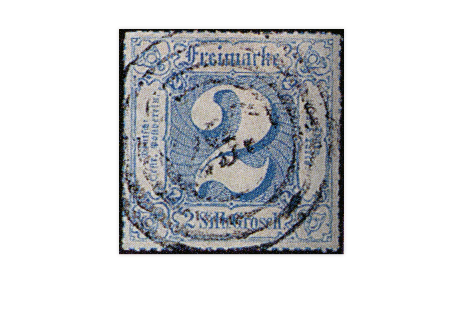 Briefmarke Altdeutschland Thurn und Taxis Freimarke 1866 Michel-Nr 49 gestempelt 