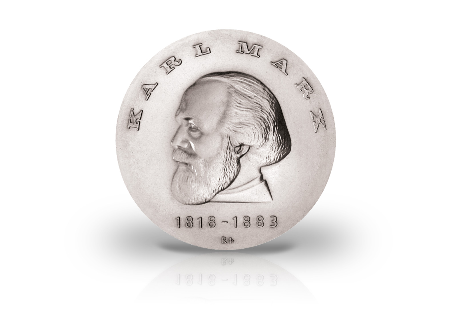 20 Mark Gedenkmünze 1968 DDR Karl Marx Jaeger-Nr. 1521