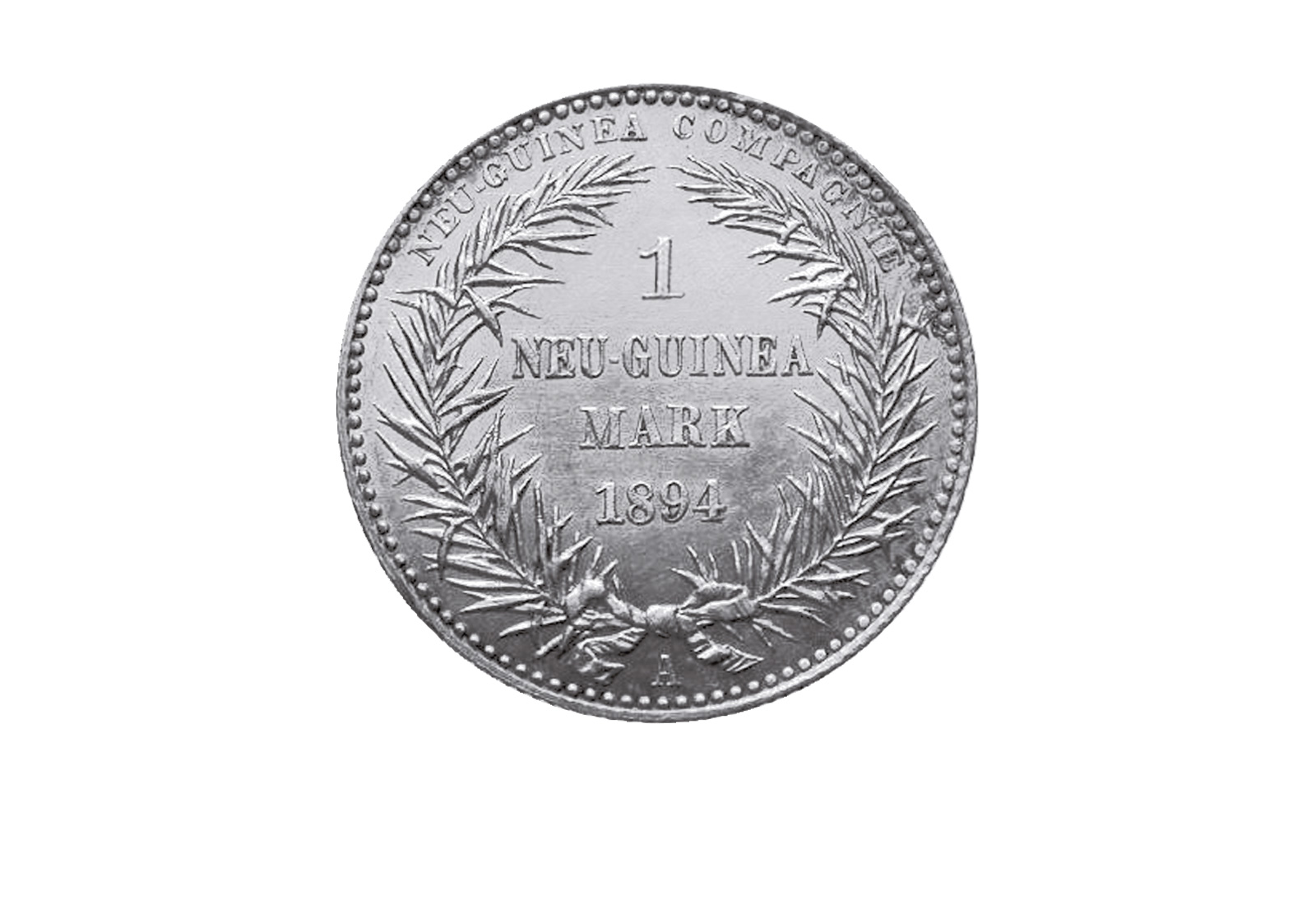 1 Neuguinea Mark 1894 Deutsch-Neuguinea Paradiesvogel Jaeger-Nr. N705