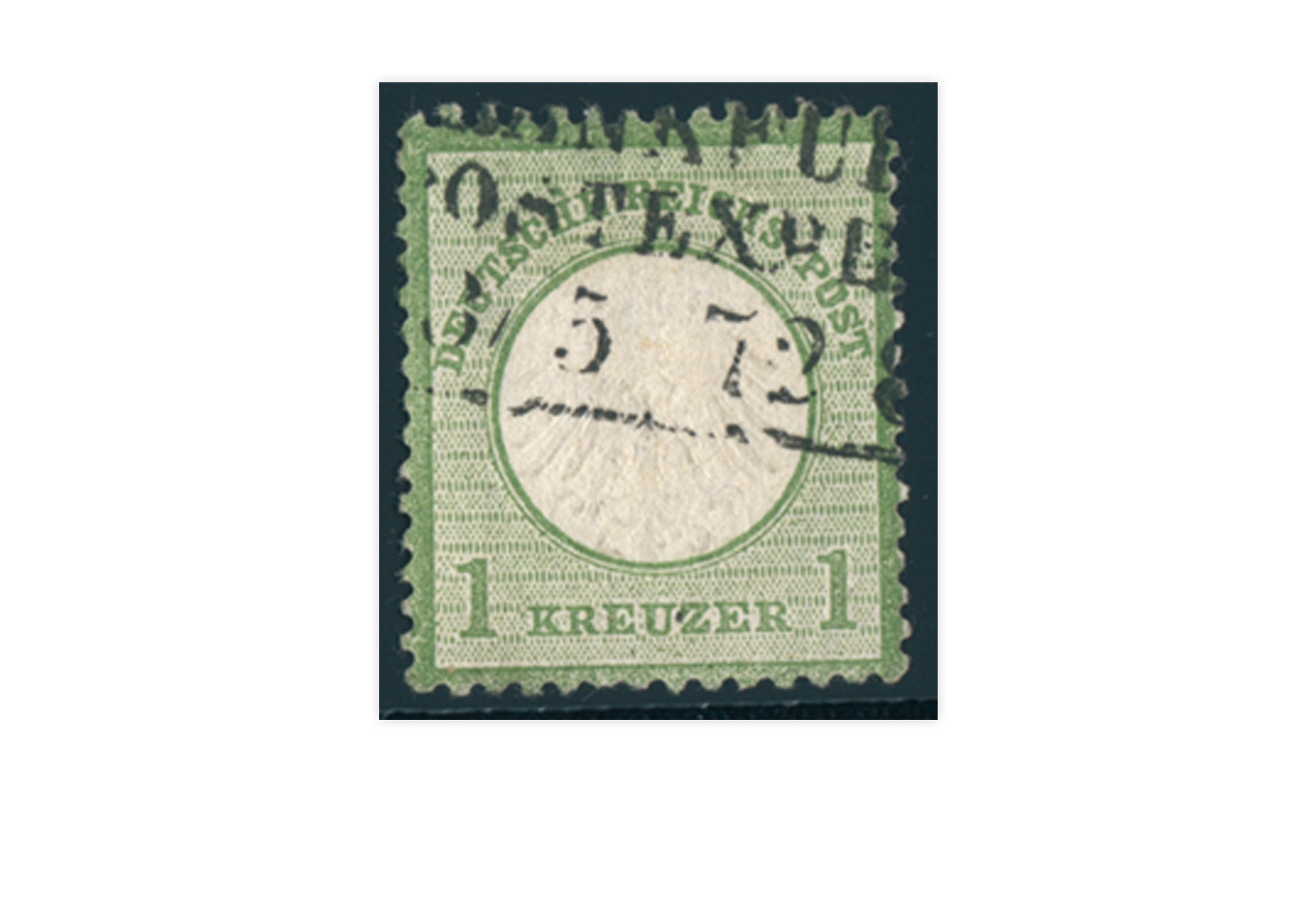 Briefmarke Deutsches Reich Brustschild 1872 Michel-Nr. 7 gestempelt