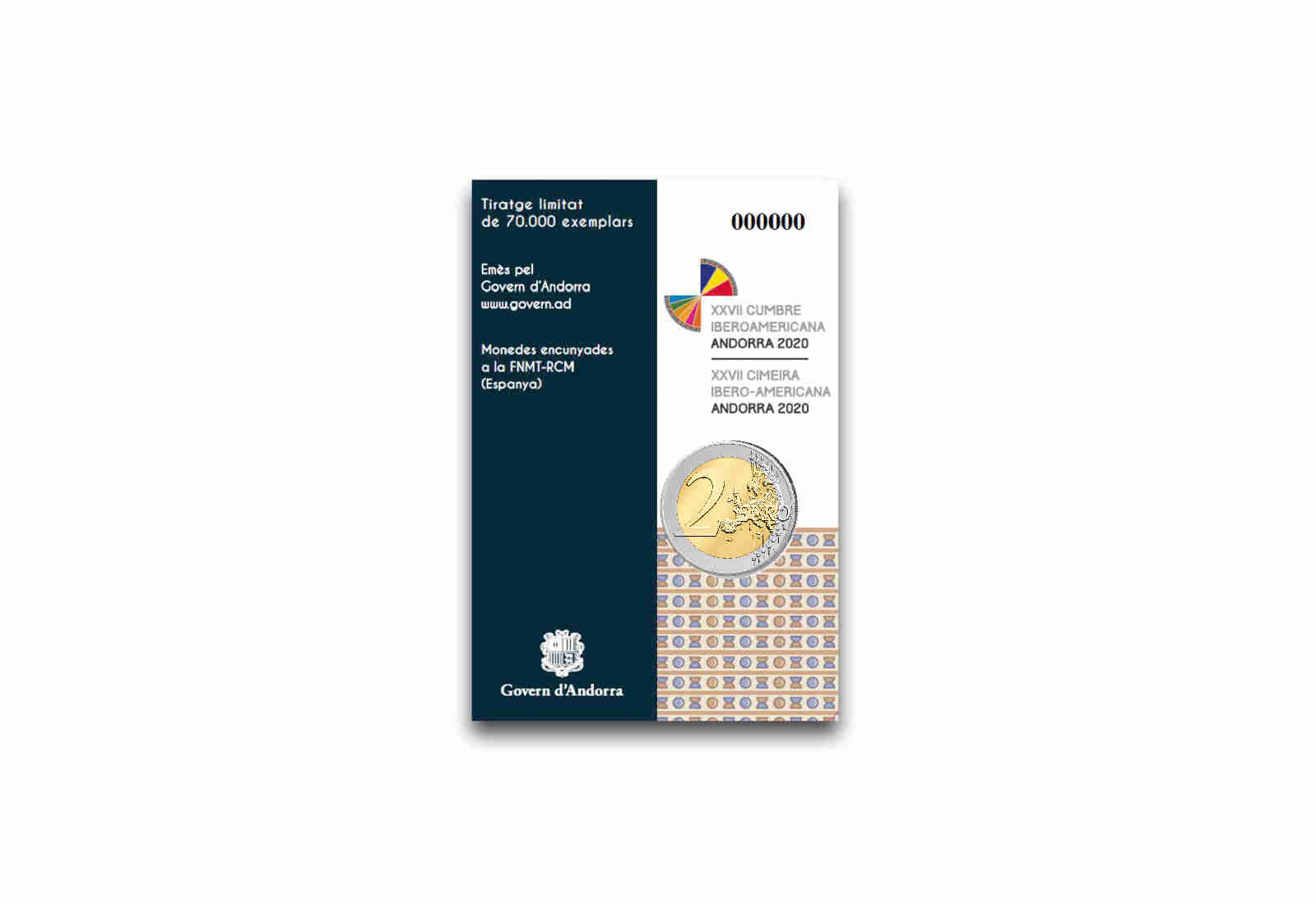 2 Euro 2020 Andorra XXVII. Iberoamerika-Gipfel st im Blister