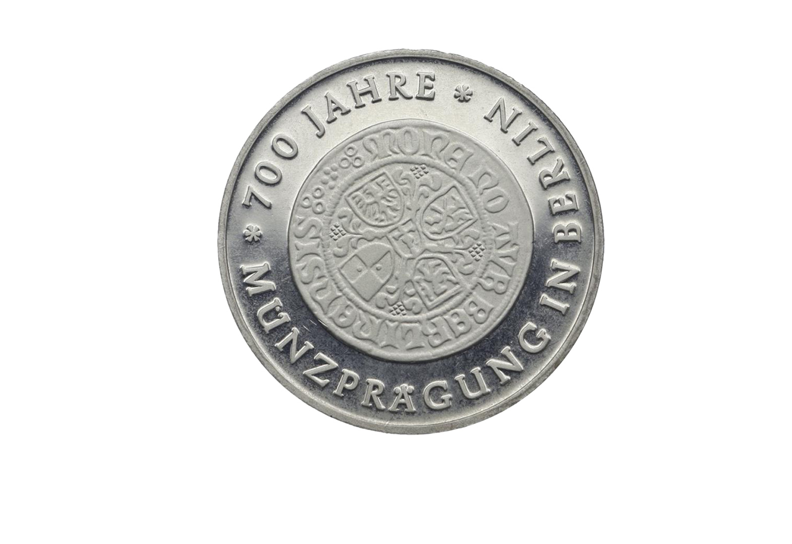 10 Mark DDR Guldenprobe 1981 PP 700 Jahre Münzprägung Berlin Jaeger-Nr. 1582P1