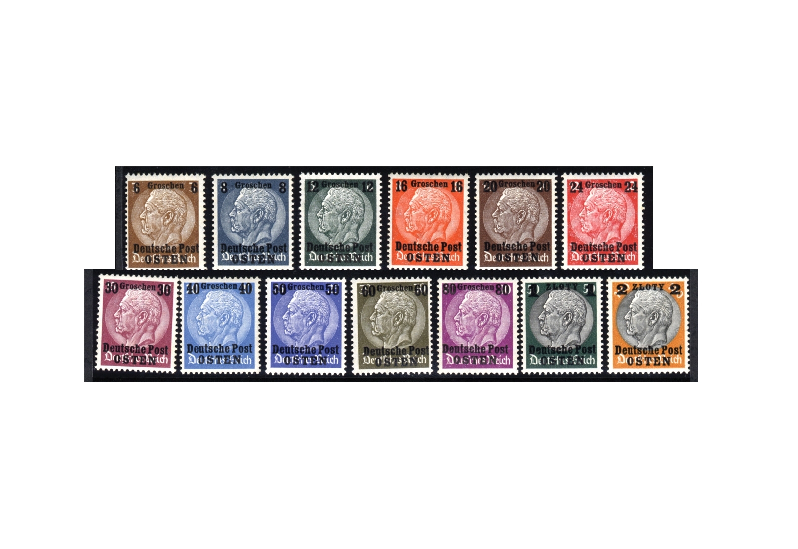 Generalgouvernement Mi.Nr. 1/13 postfrisch