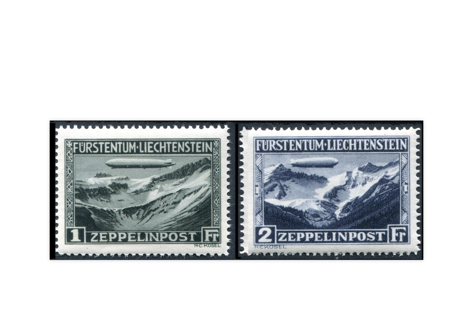 Liechtenstein Mi.Nr. 114/115 **