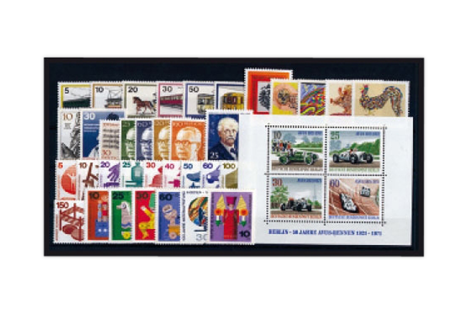 Berlin Jahrgang 1971 Mi.Nr. 379-417 gestempelt