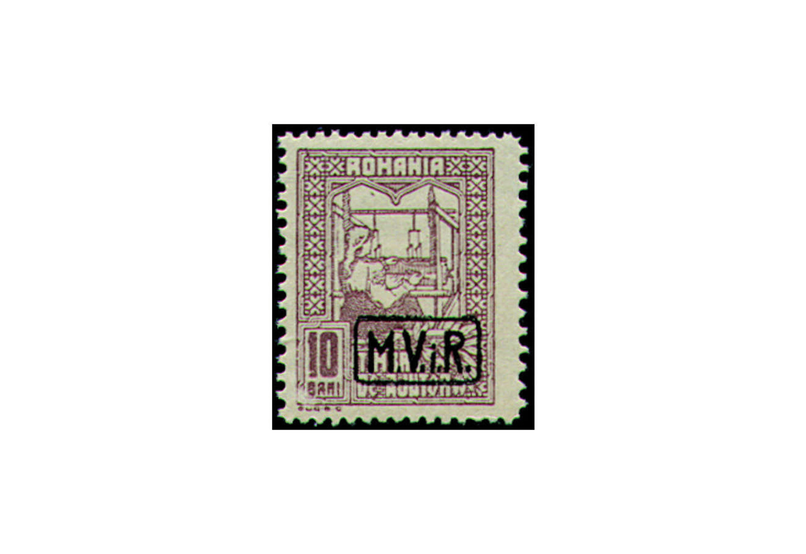 Briefmarke Rumänien Dt. Besetzung I. Weltkrieg Zwangszuschlagsmarke MiNr.: 3 x gest.