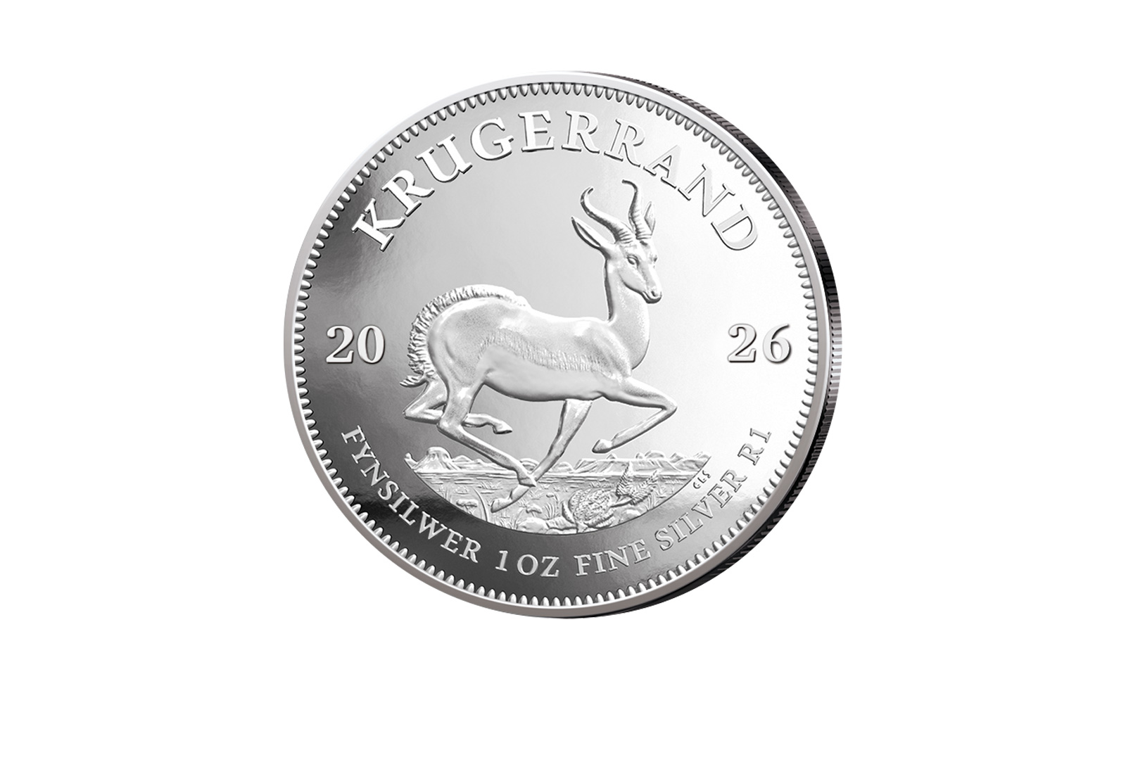 Krügerrand 1 oz Silber 2026 Südafrika