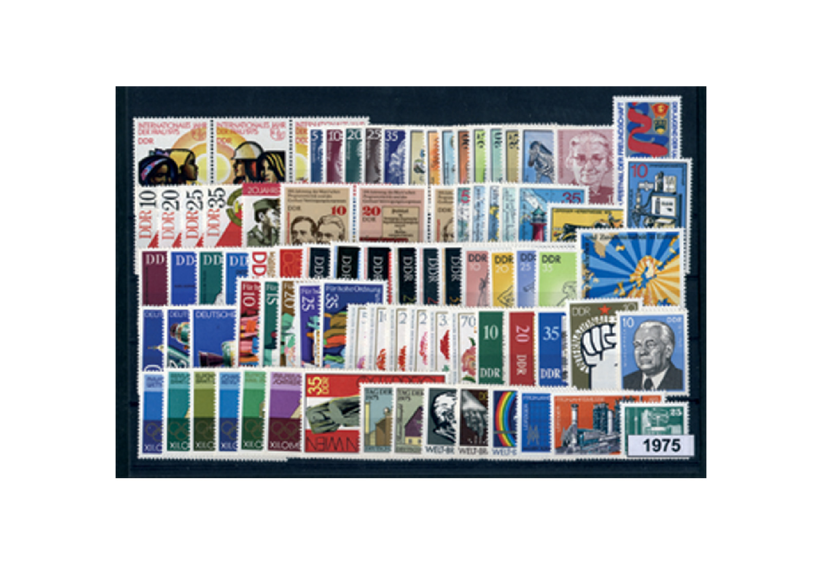 DDR Jahrgang 1975 postfrisch