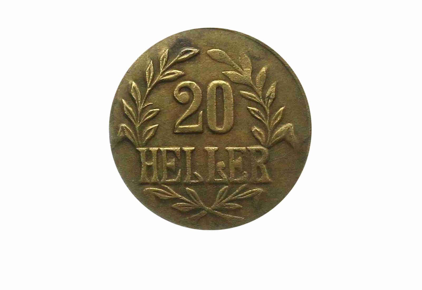 20 Heller 1916 Deutsch-Ostafrika Jaeger-Nr. 724b