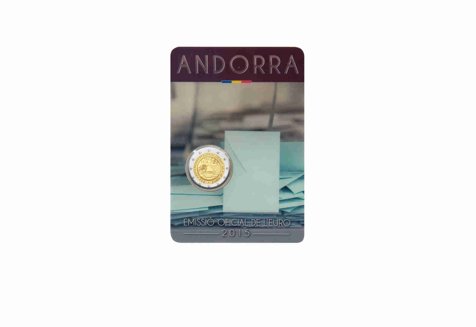 2 Euro 2015 Andorra 30 Jahre Volljährigkeit st