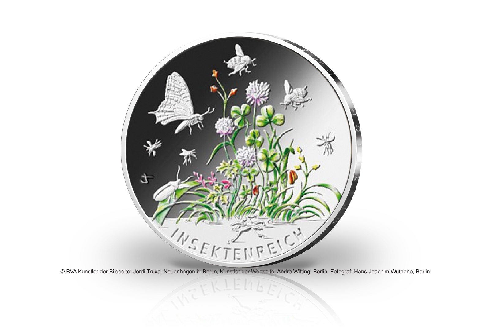 5 Euro 2022 Deutschland Insektenreich PP Prägestätte F