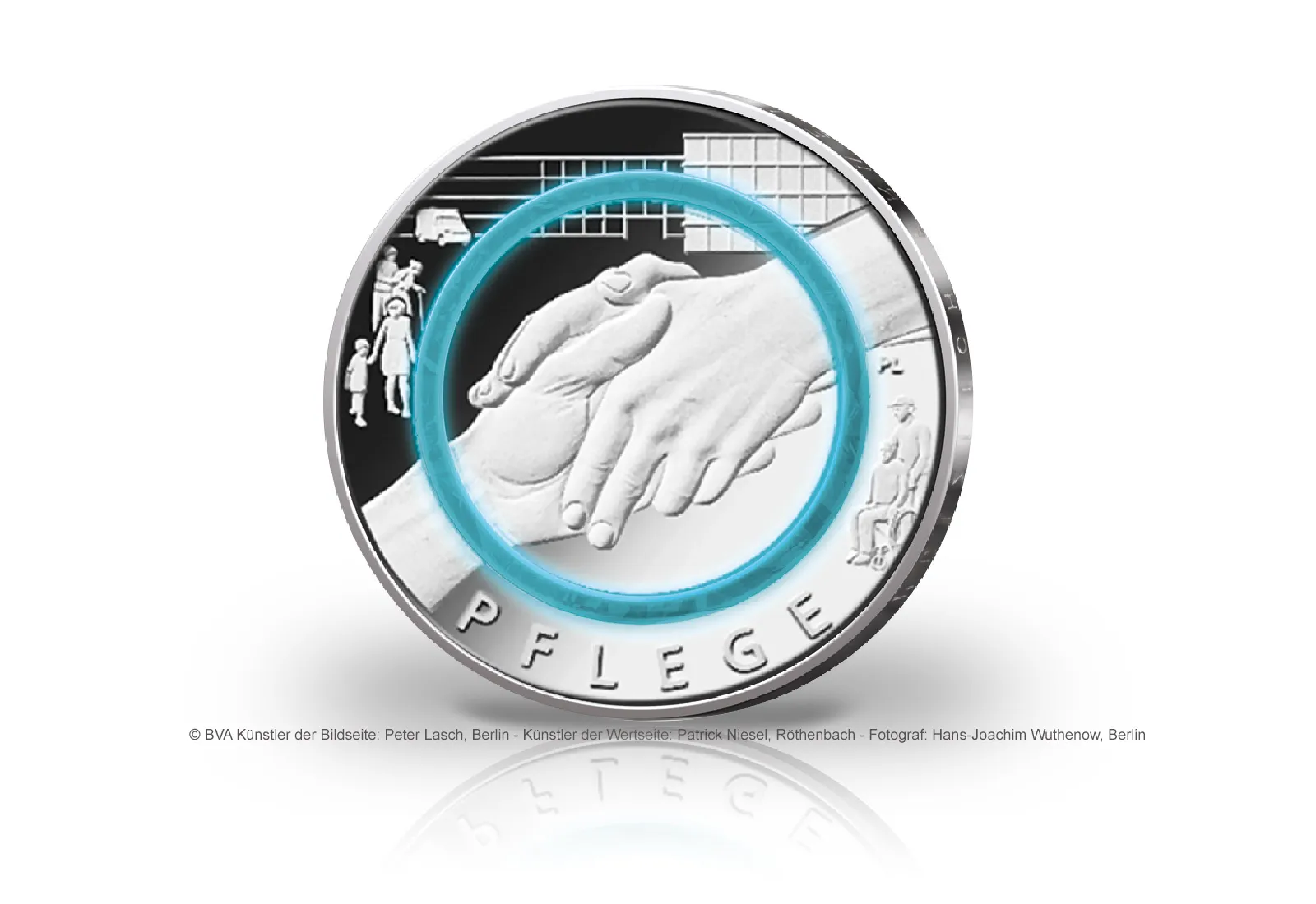 10 Euro 2022 Deutschland Pflege Im Dienst der Gesellschaft st Prägestätte unserer Wahl
