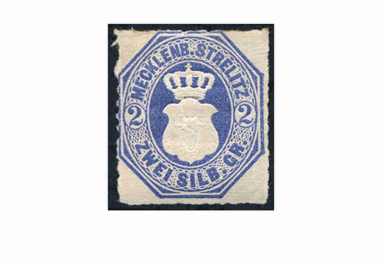 Mecklenburg-Strelitz Mi.Nr. 5 Falz