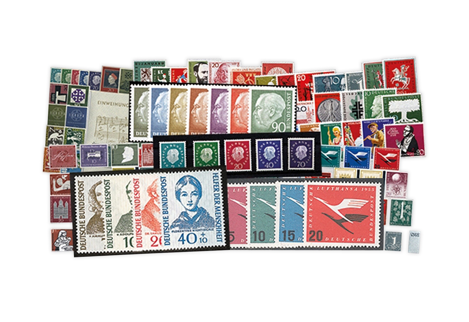 BRD Jahrgänge 1955-1959 gest. im Set