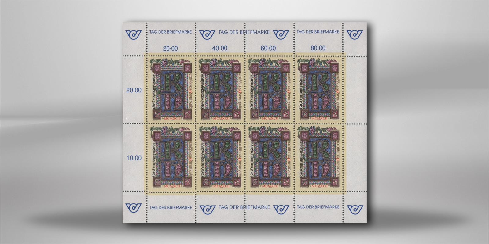 Österreich Mi.Nr. 2066 gest. Tag der Briefmarke 1992