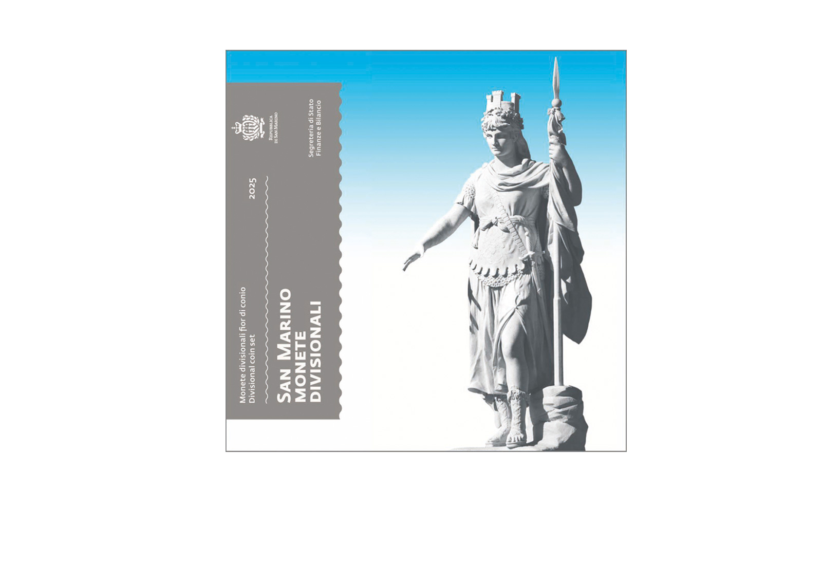 Kursmünzensatz 2025 San Marino st