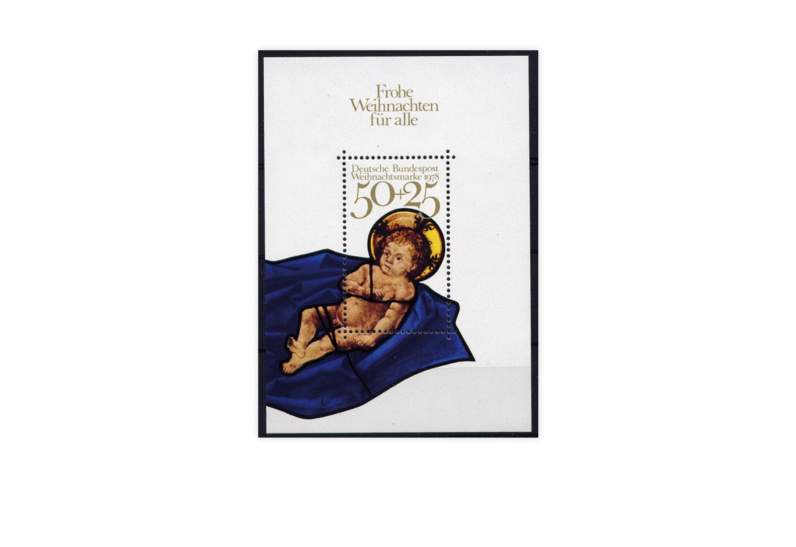 BRD Block 17 gestempelt