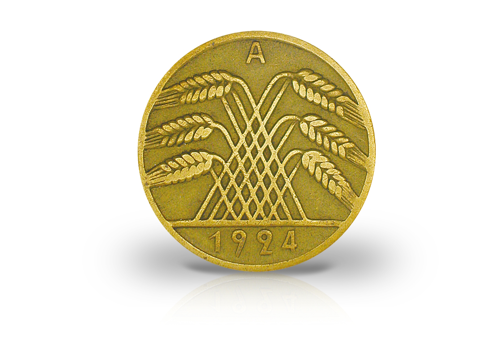 10 Reichspfennig 1924-1936 Weimarer Republik Jaeger-Nr. 317