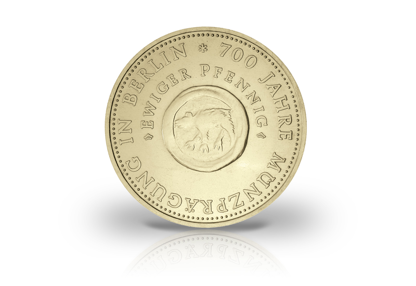 10 Mark Gedenkmünze 1981 DDR 750 Jahre Berlin Jaeger-Nr. 1582