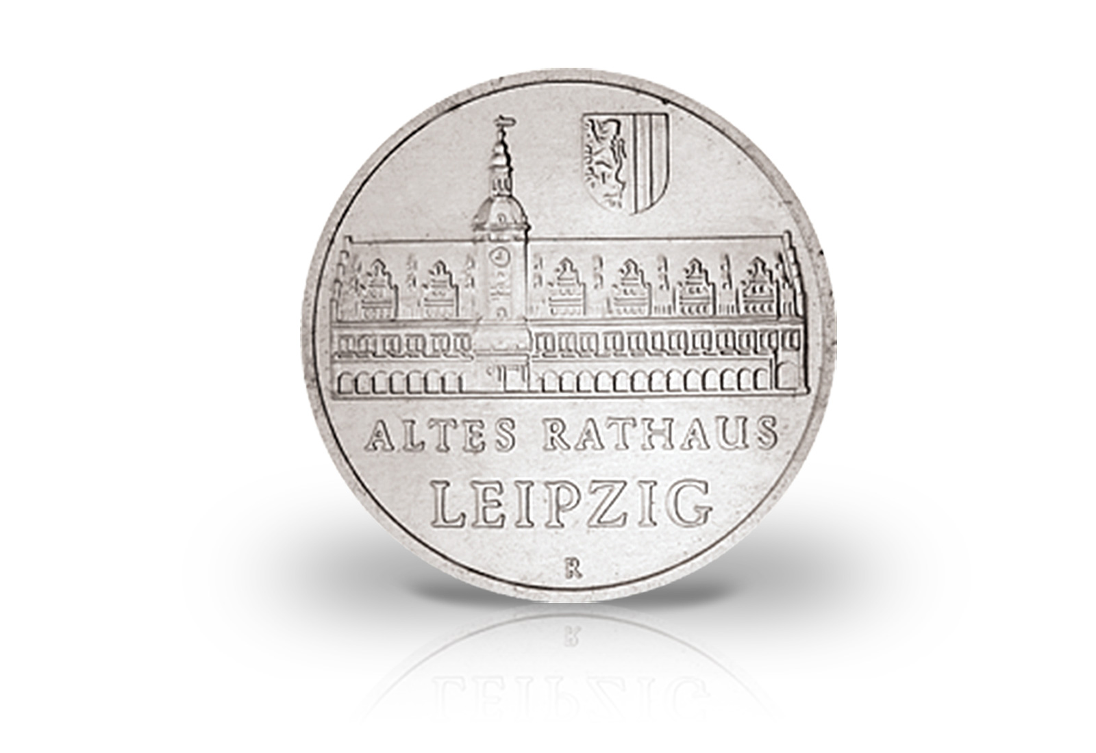 5 Mark Gedenkmünze 1984 DDR Altes Rathaus Leipzig Jaeger-Nr. 1596