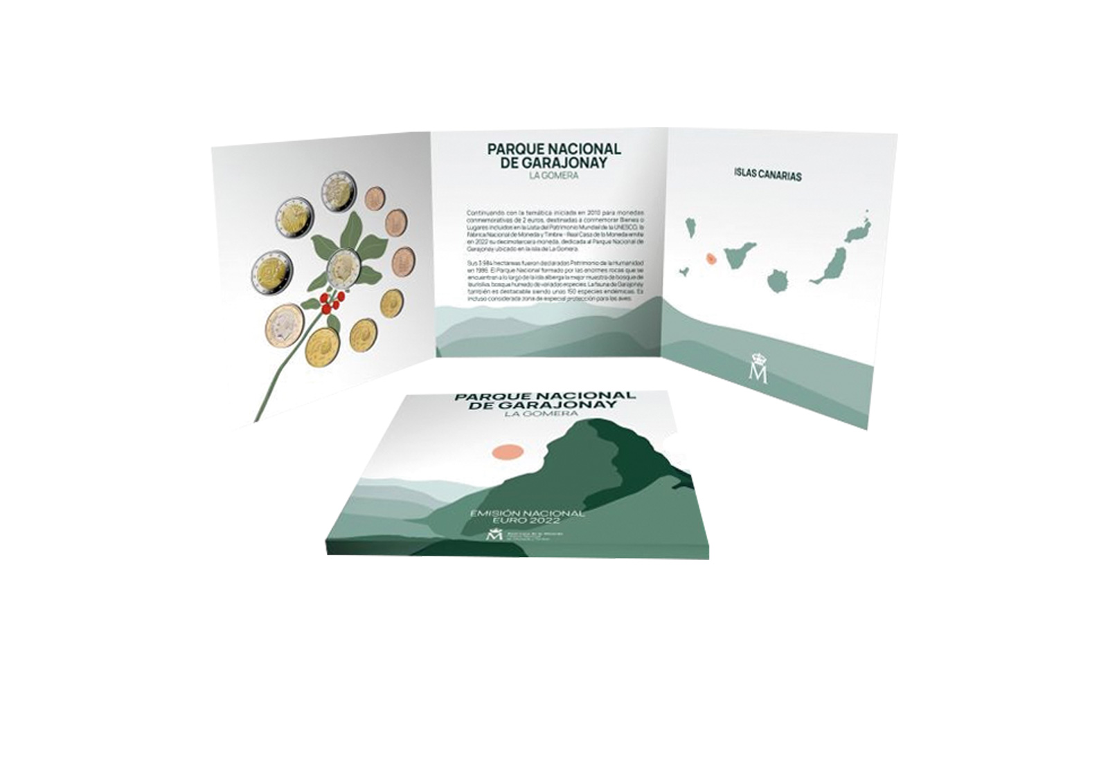 Kursmünzensatz 2022 Spanien st