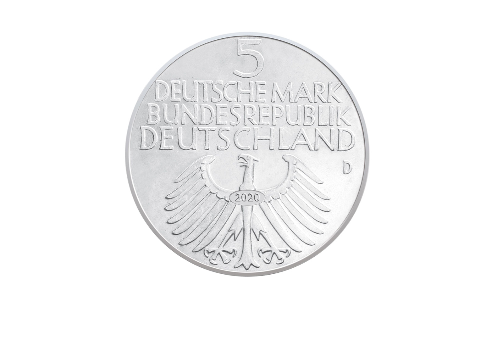 100 Jahre Germanisches Museum Neuprägung mit Silberauflage