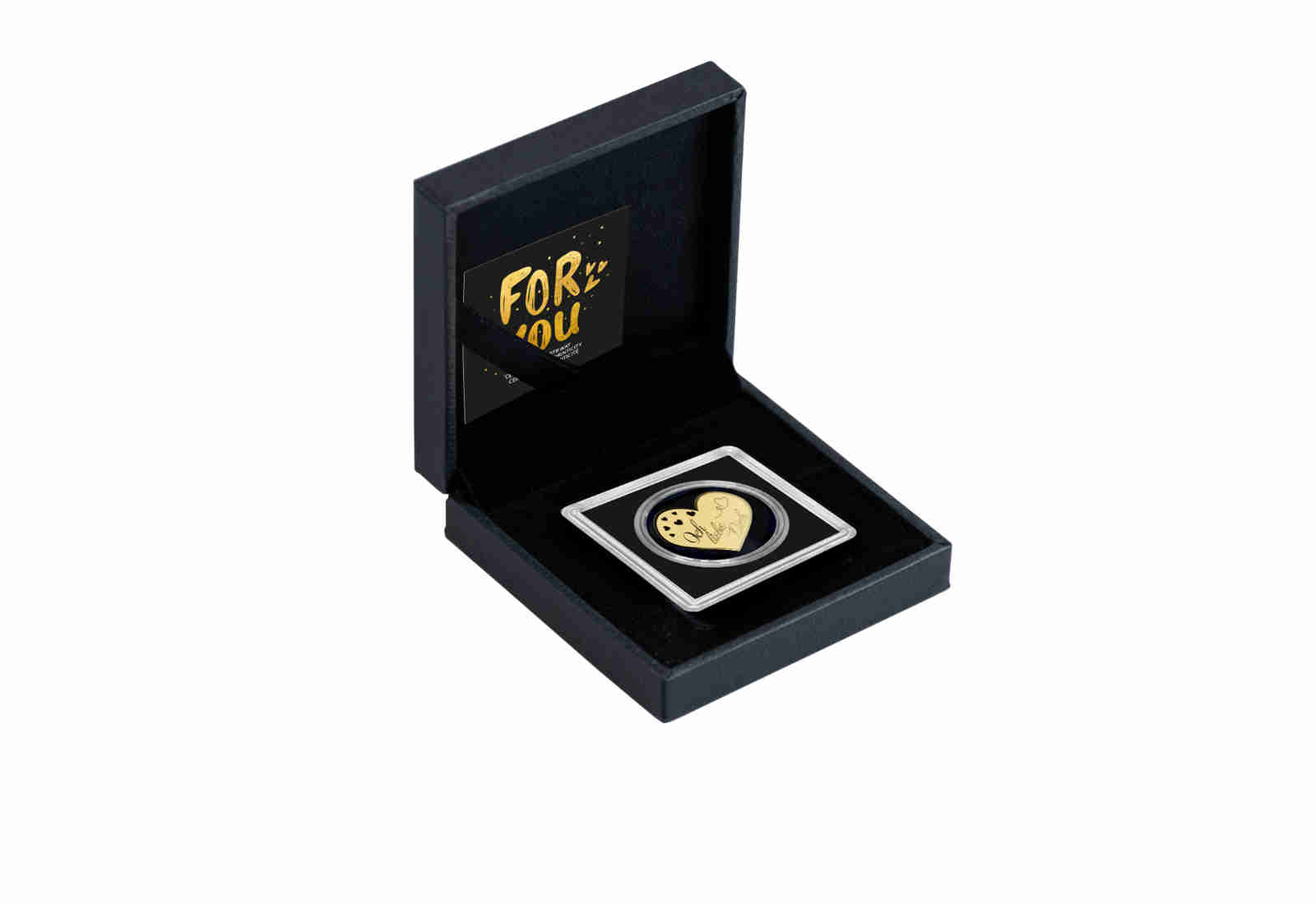 Goldausgabe Motiv "Ich liebe Dich" 999/1000 Gold