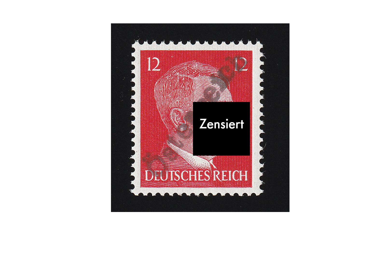 Briefmarke Österreich Lokalausgabe Gmünd 12 Pfennig Type II B ** mit FB