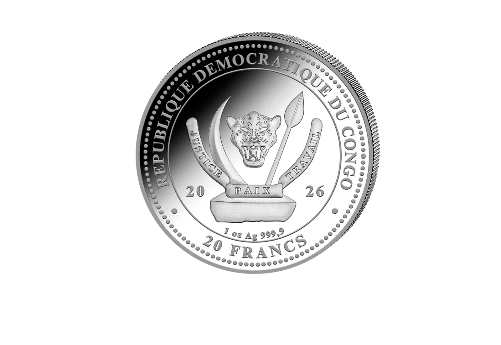 1 oz Silber 2026 World´s Wildlife Shark st