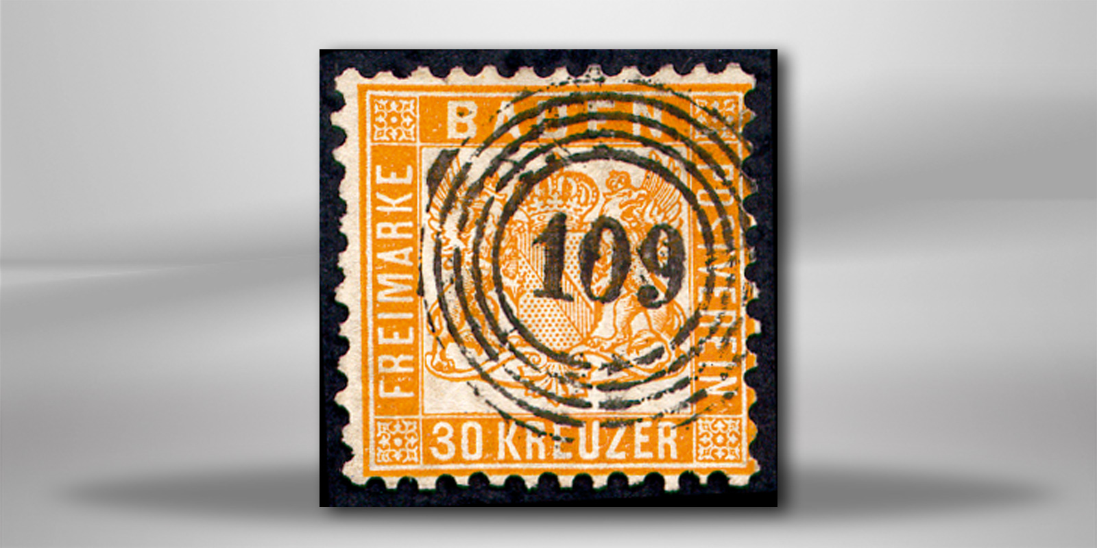 Briefmarke Altdeutschland Baden Freimarke 1862 Michel-Nr. 22 gestempelt