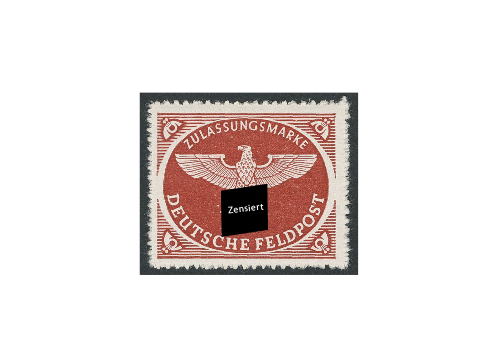 Briefmarke Deutsches Reich Feldpostpäckchen 1942 Michel-Nr. 2 B postfrisch
