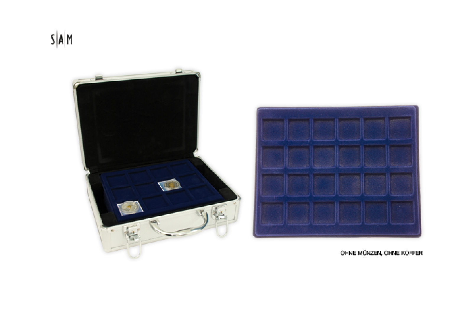 Leuchtturm Münztableau S für Münzen bis ø 33 mm