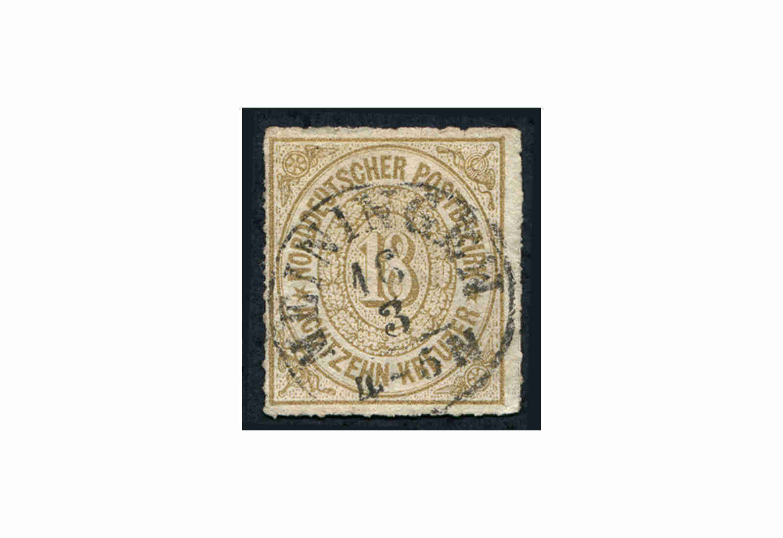Briefmarke Altdeutschland Norddeutsche Bund Freimarke 1868 Michel-Nr. 11 gestempelt