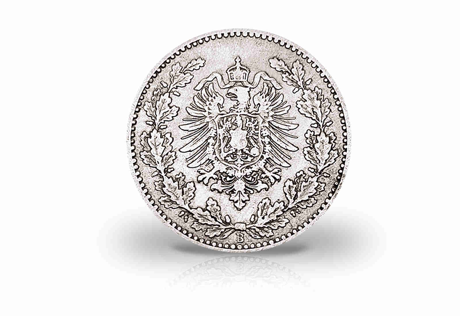 50 Pfennig 1877 Deutsches Kaiserreich Jaeger-Nr. 8