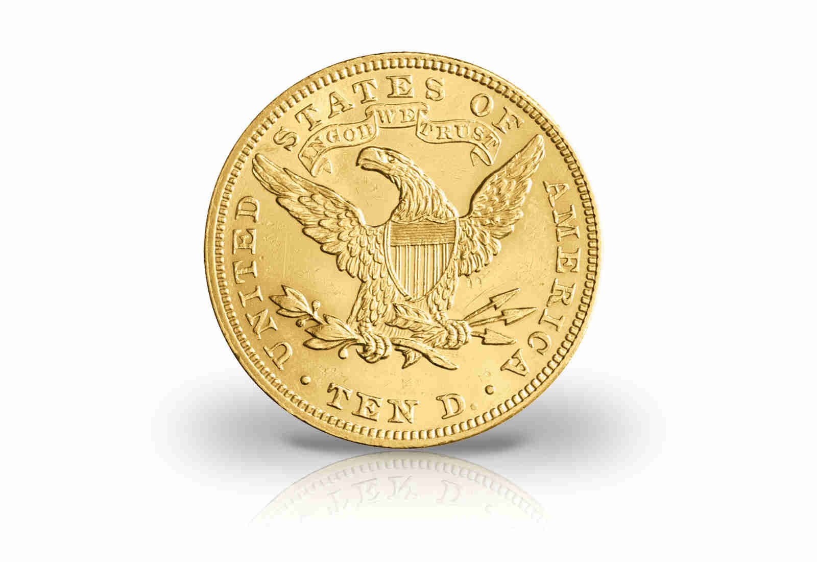 10 Dollar USA 1881-1899 Liberty Head 900er Gold