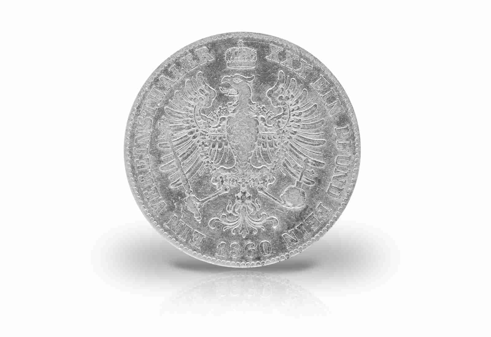 Vereinstaler 1857-1861 Preußen König Friedrich Wilhelm IV. AKS 78 Thun 262