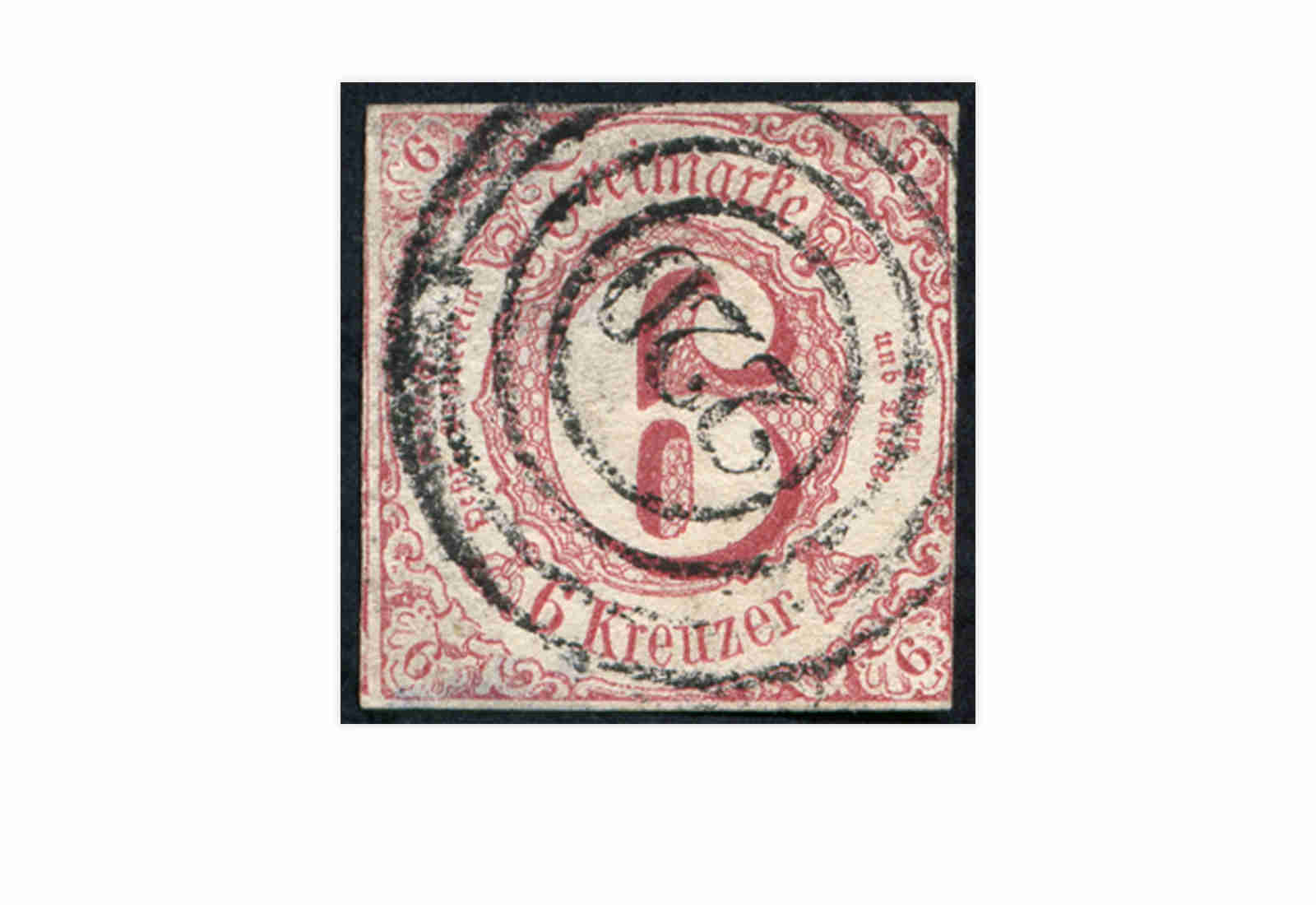 Briefmarke Altdeutschland Thurn und Taxis Freimarke 1859-1861 Michel-Nr. 22 gestempelt