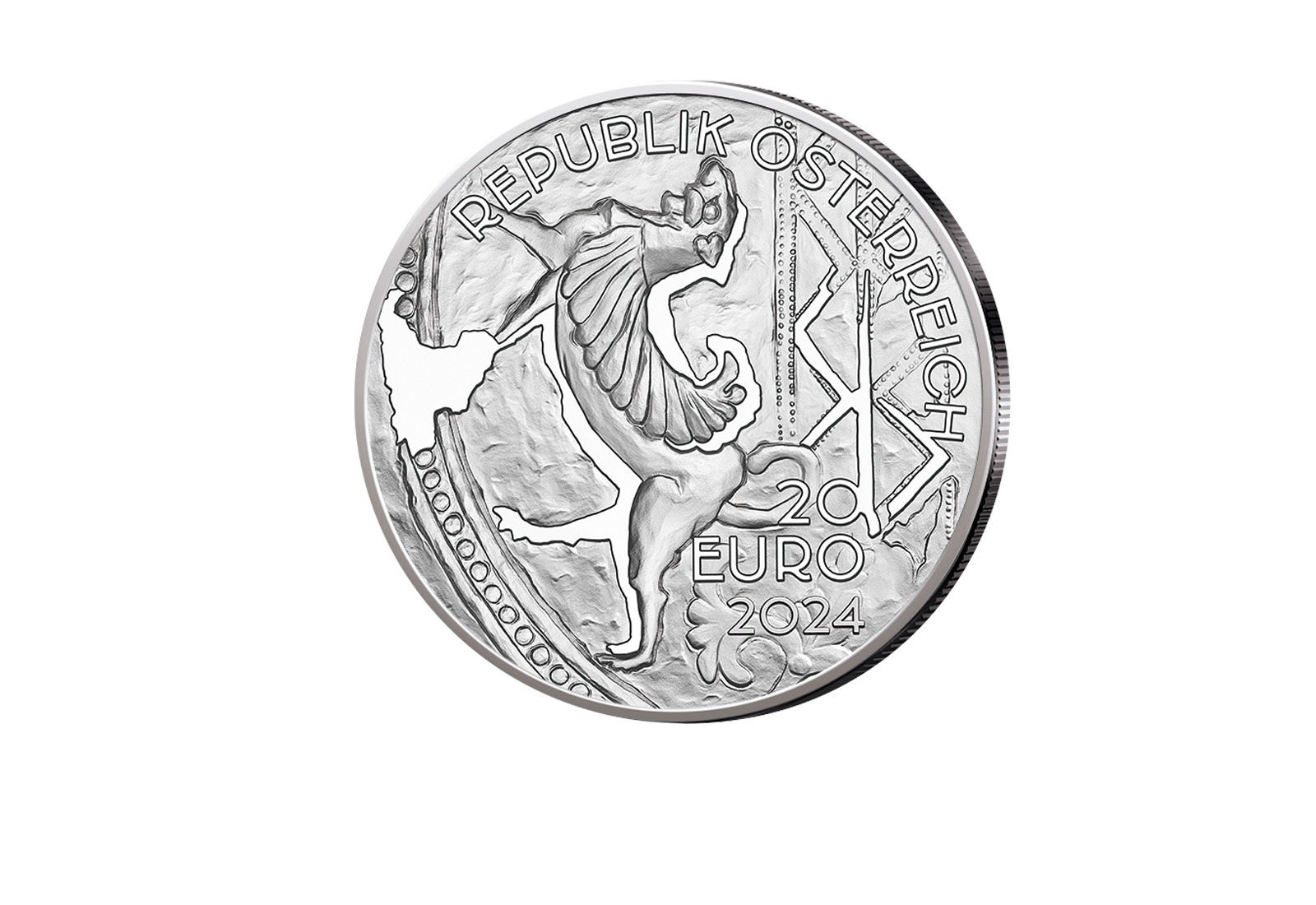 20 Euro Silbermünze 2024 Österreich Salzhandel PP