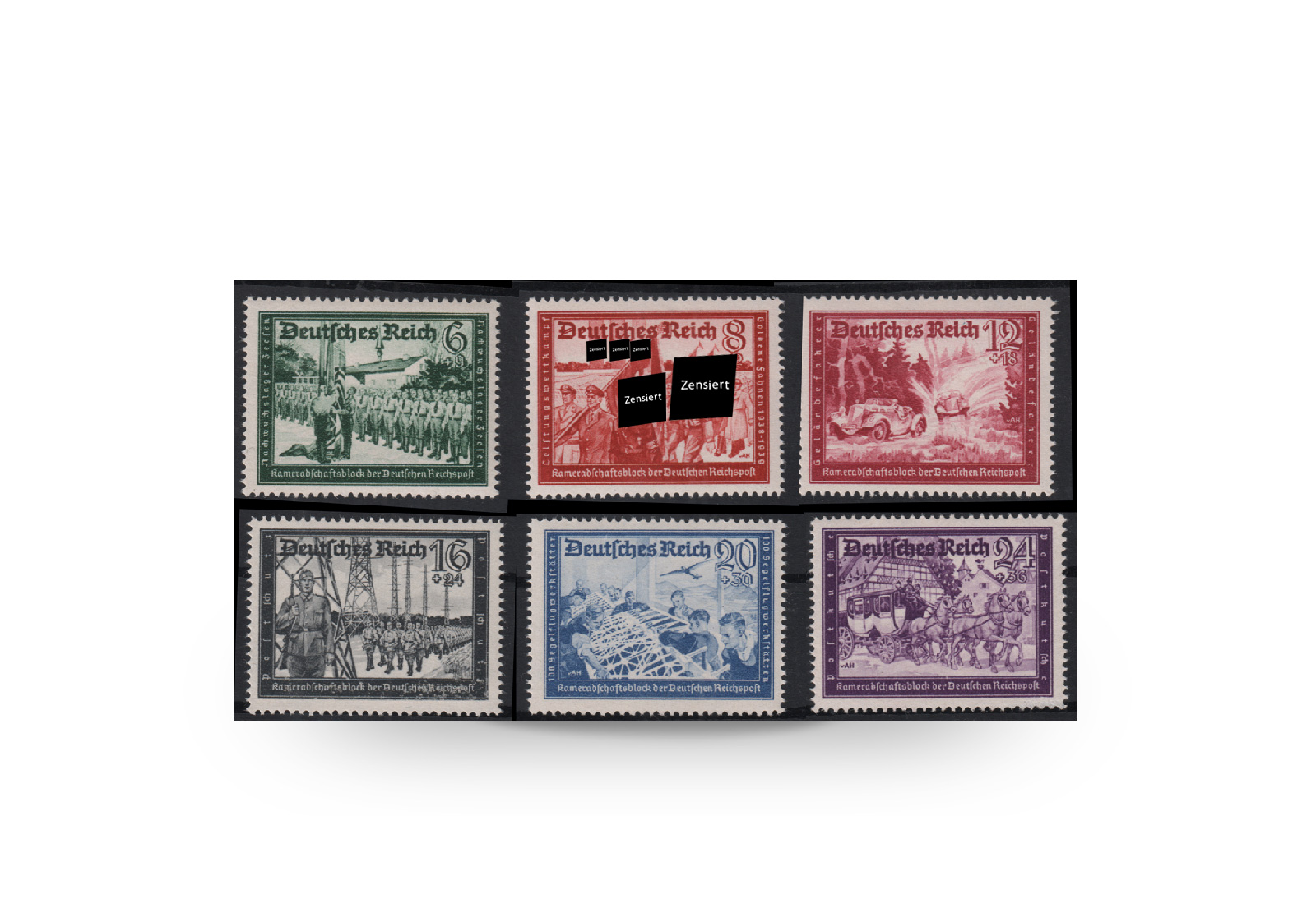 Deutsches Reich Mi.Nr. 773/778 postfrisch
