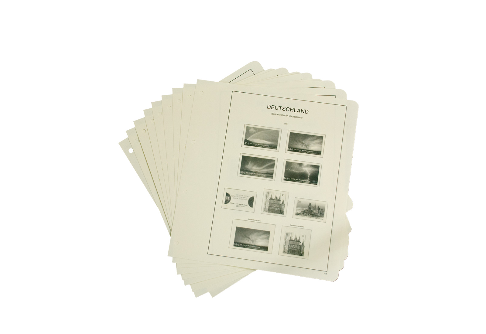 BRD Vordruckblätter Nachtrag 01. - 04. 2013