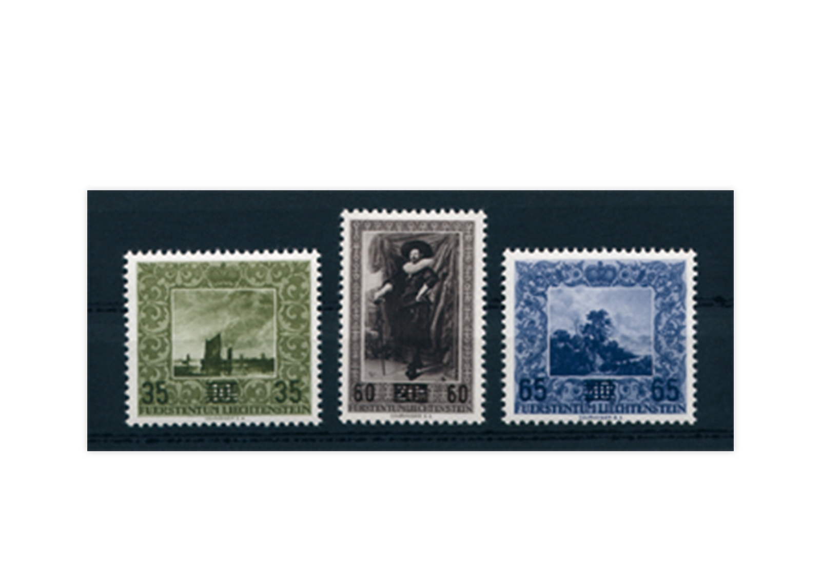 Liechtenstein Frühausgaben Michel 326 / 28 postfrisch