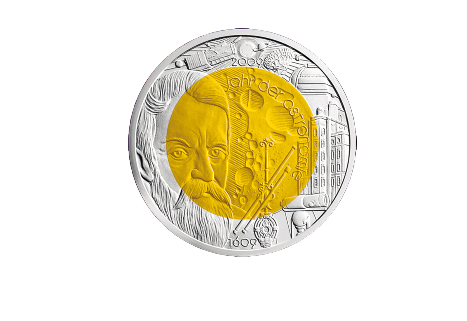 25 Euro 2009 Österreich Jahr der Astronomie hgh