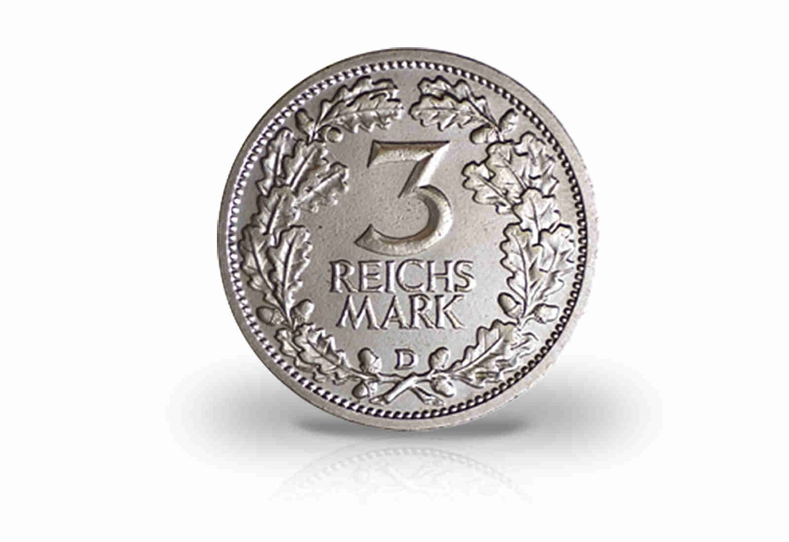 3 Reichsmark 1931-1933 Weimarer Republik Jaeger-Nr. 349