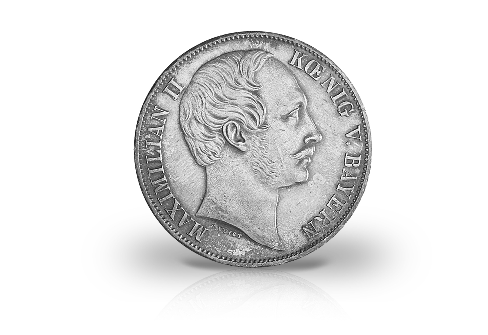 Vereinstaler 1857-1864 Bayern König Maximilian II. Thun 98