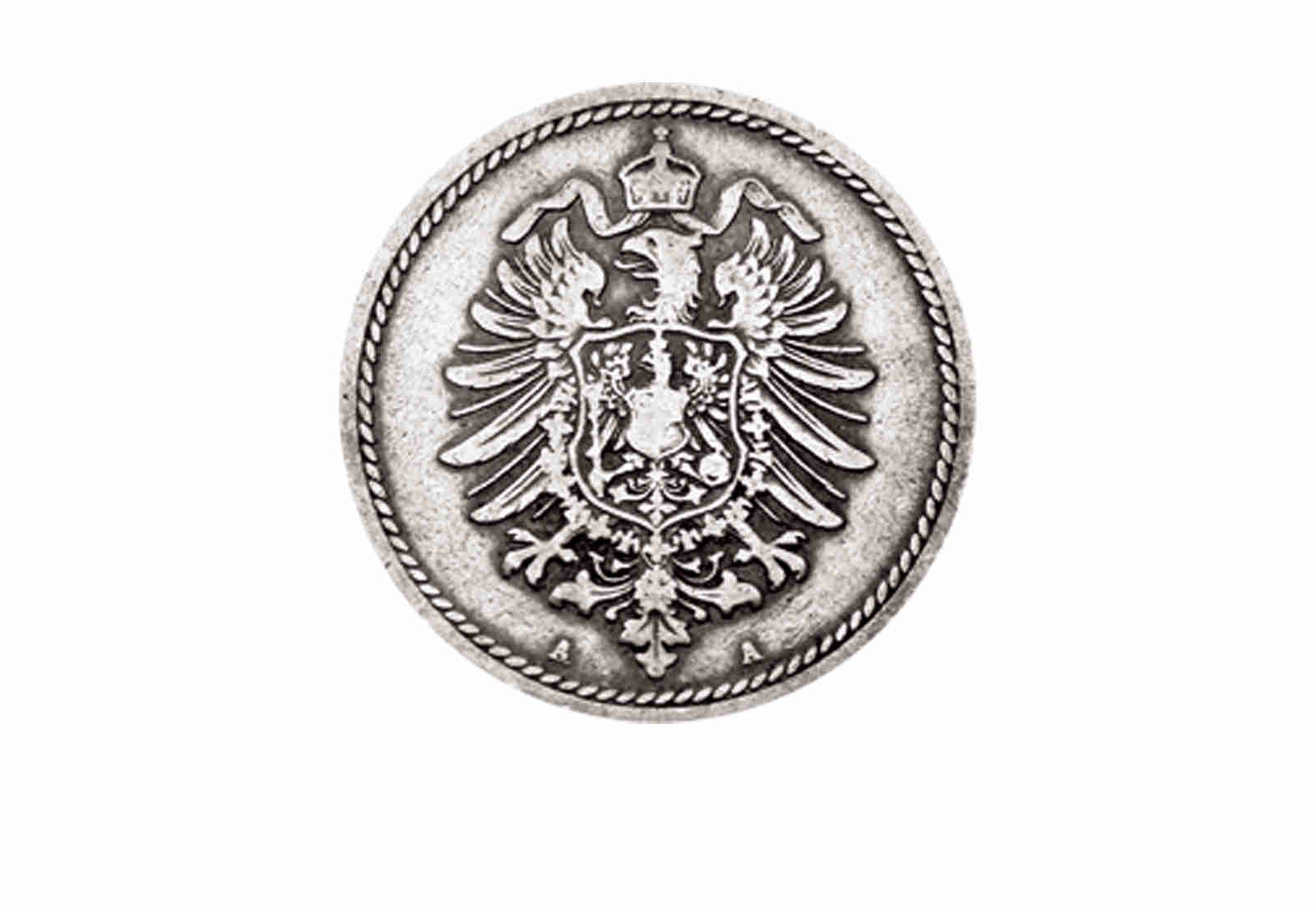 5 Pfennig 1874-1889 Kaiserreich Umlaufmünze Jaeger-Nr. 3