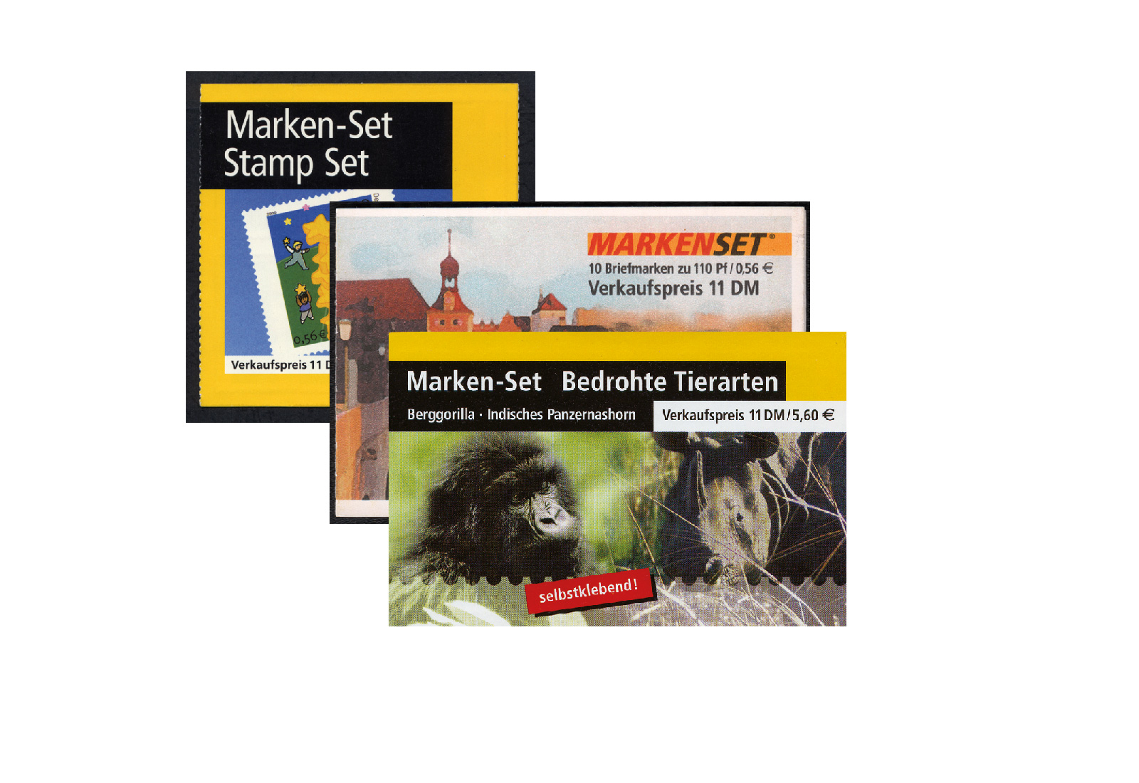 Markenheftchen-Set BRD Markenheftchen 41, 42 und 43 postfrisch
