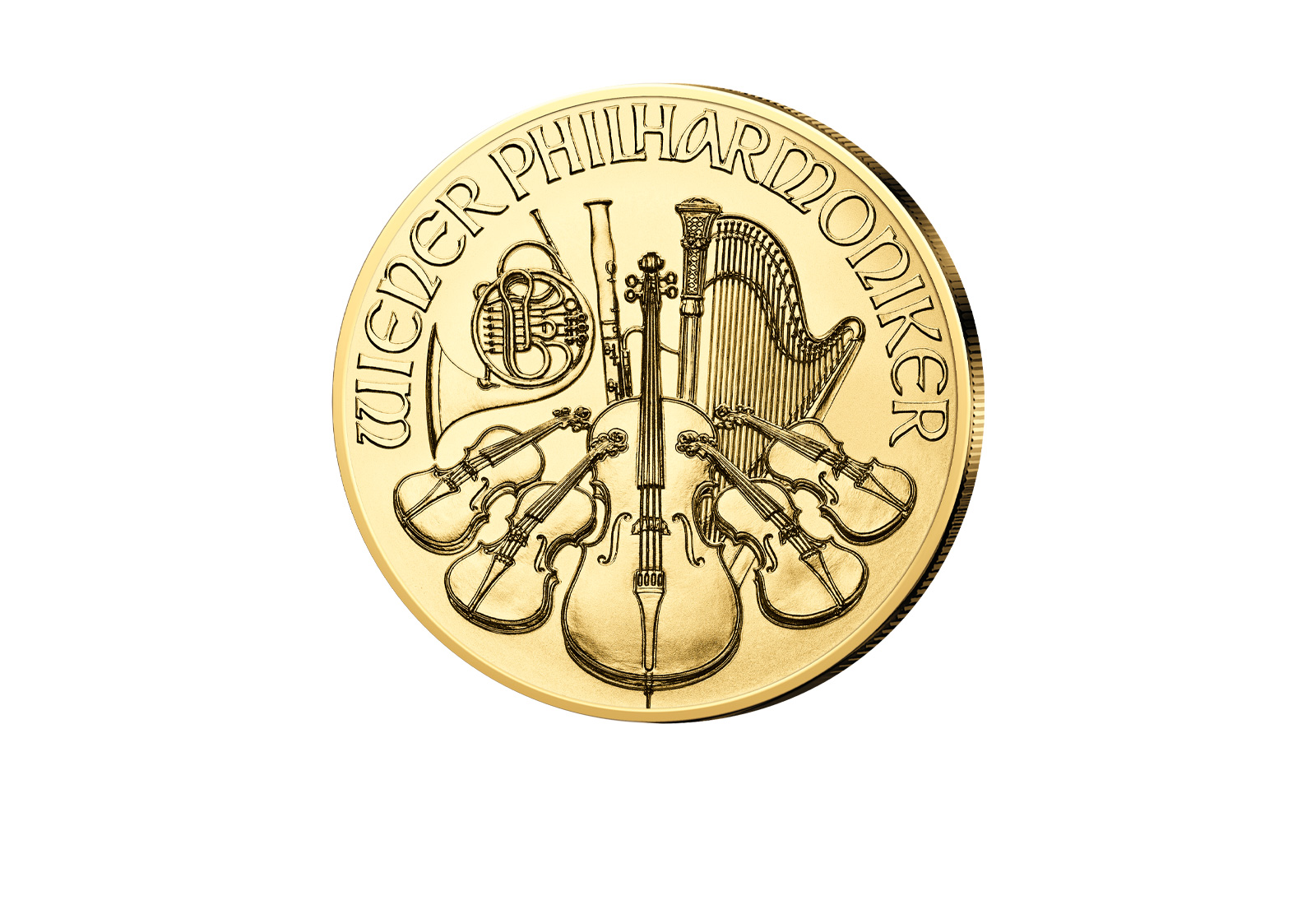 Wiener Philharmoniker 1/10 oz Gold 2024 Österreich