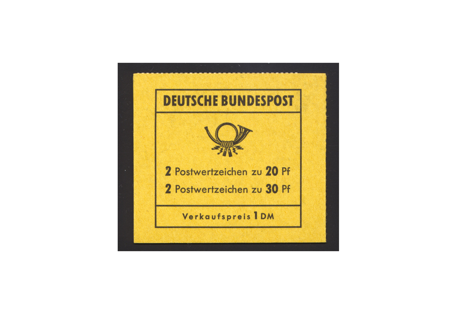 BRD Markenheftchen 1968 Brandenburger Tor 1968 (II)