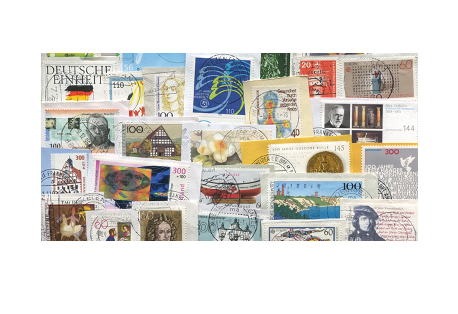 Briefmarken BRD 500g Missionsware